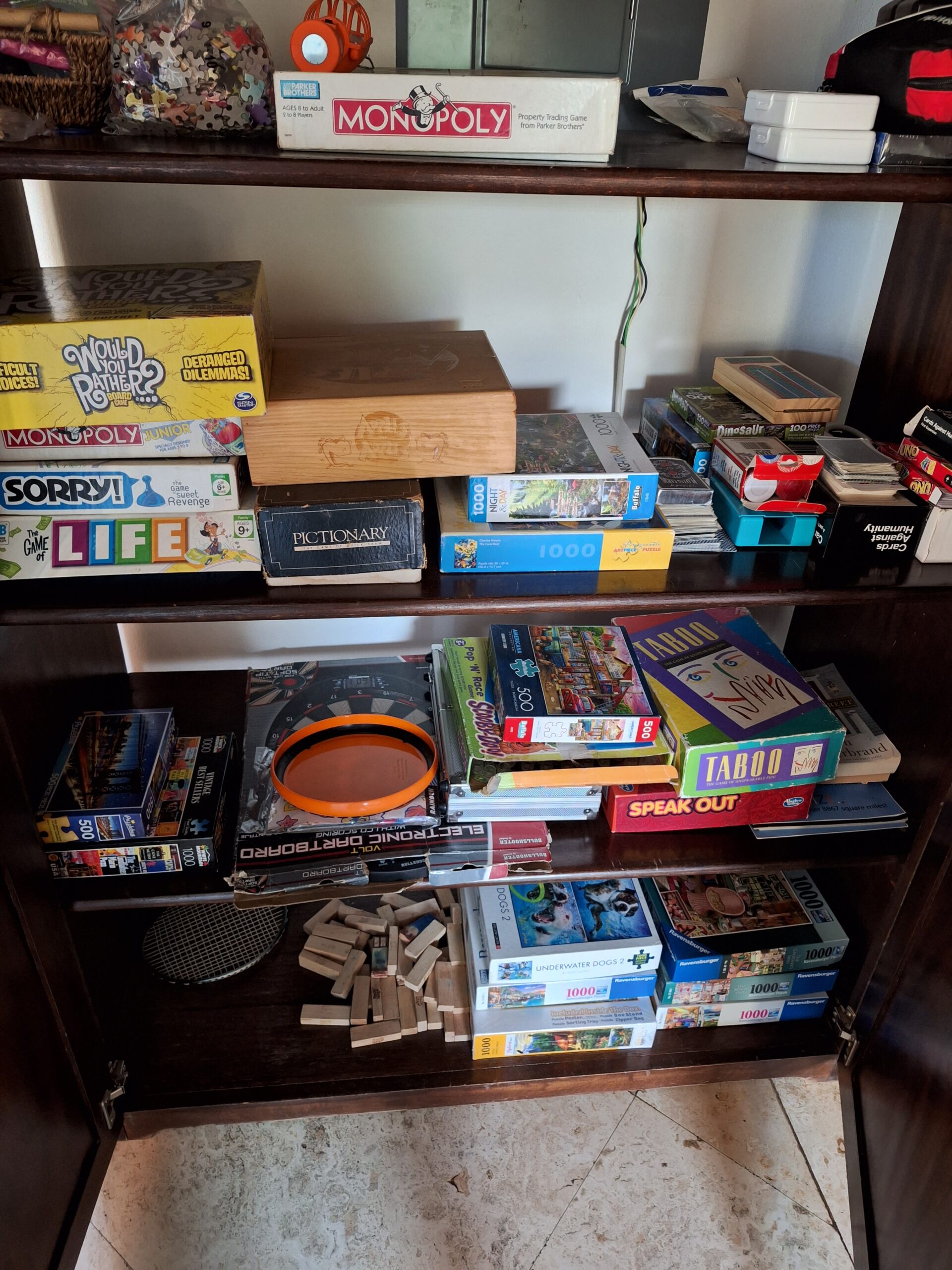 game cabinet